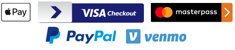 Apple Pay, Visa Checkout, MasterPass, PayPal, or Venmo