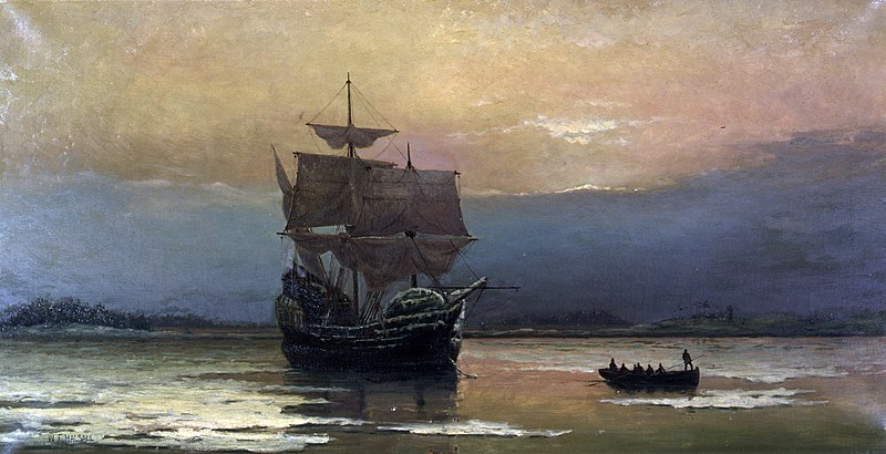 800px-Mayflower_in_Plymouth_Harbor,_by_William_Halsall.jpg