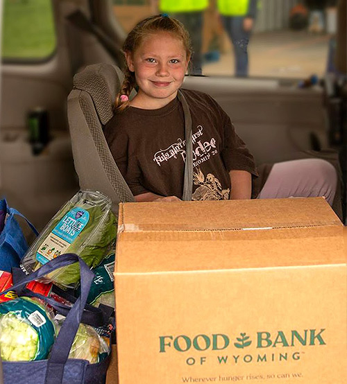 Child with food