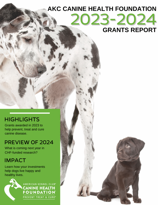 2023-2024 Grants Report cover