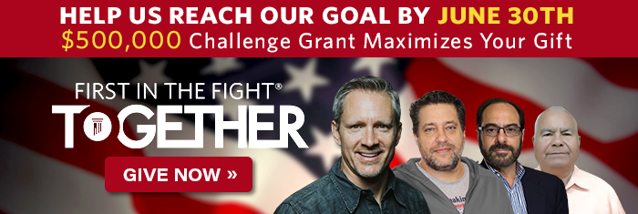 Give Today | $500K Challenge Grant | First Liberty Institute