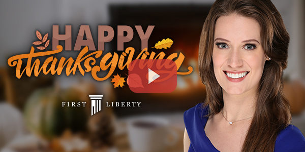 Thanksgiving Special | First Liberty Live!