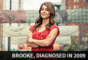 Brooke, diagnosed in 2009