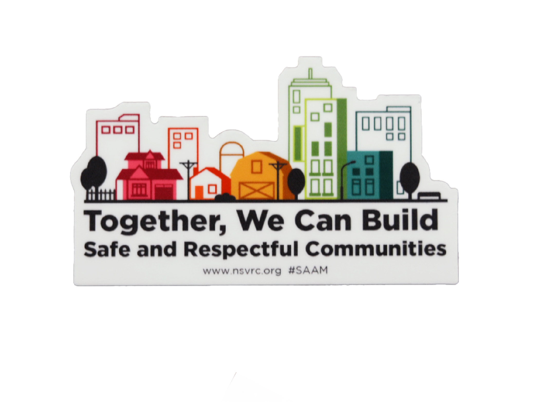 Together We Can Build Sticker