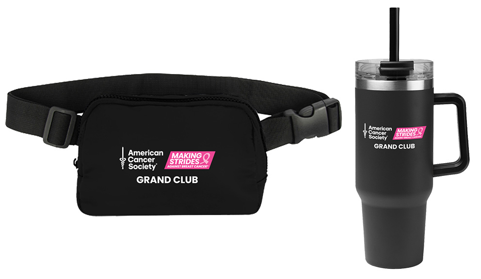 Grand Club belt bag and travel tumbler