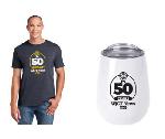 WJCT 50 Years T-Shirt and Tumbler