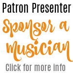 Click here for more information about Patron Presenter: Sponsor a Groove Gala Musician!